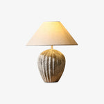 Fluted Ceramic Table Lamp
