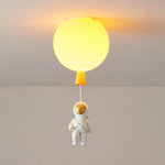 Frosted Balloon Ceiling Light