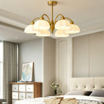 frosted-glass-bell-chandelier