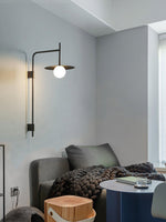 Gea Swing Arm Wall Lamp