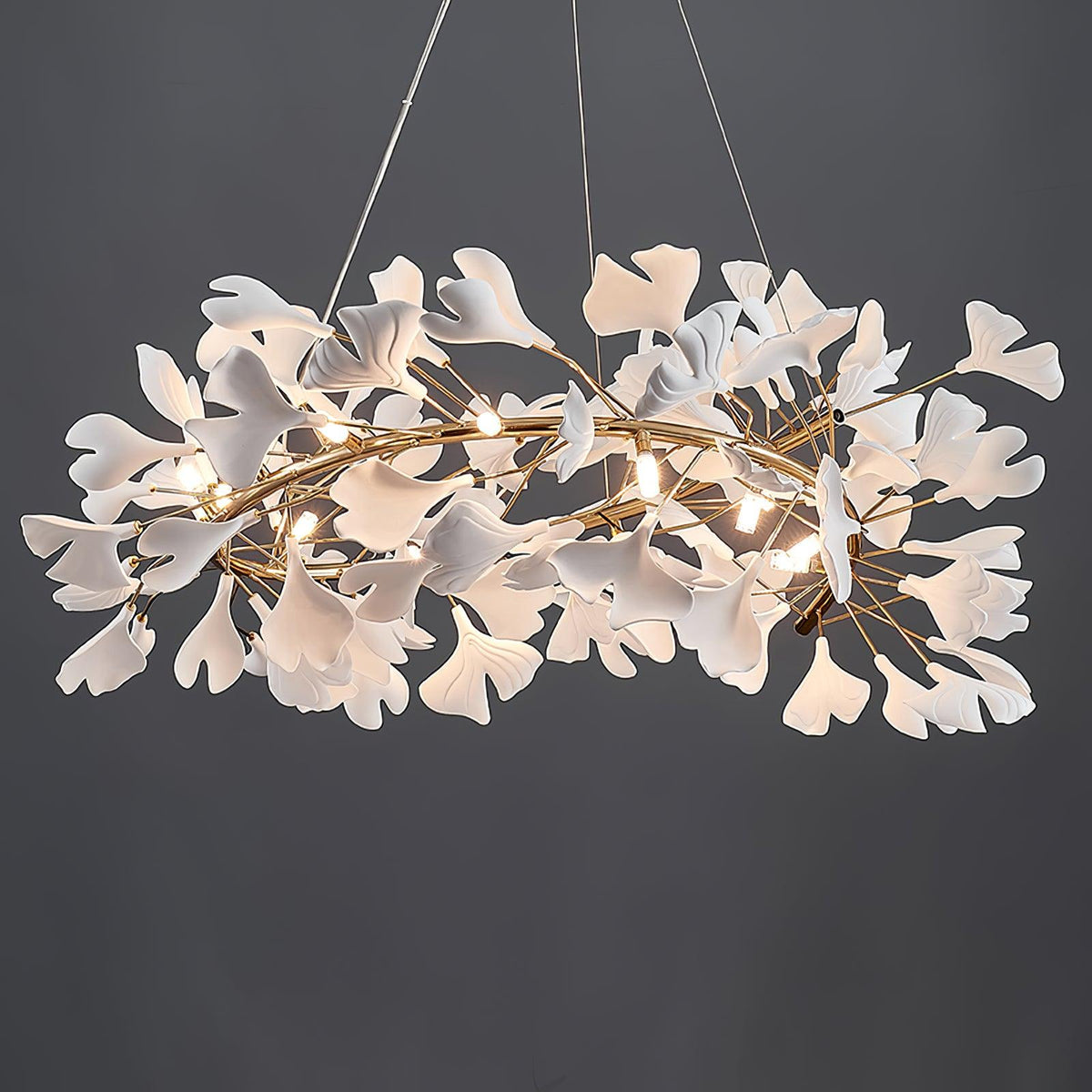Gingko Round Chandelier U