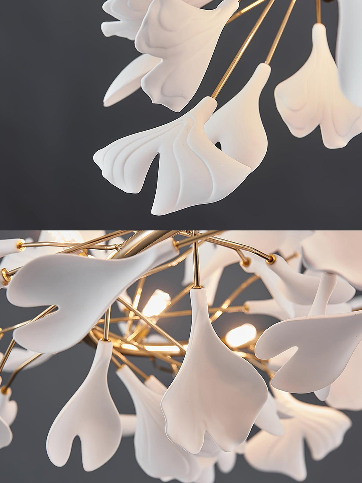 Gingko Round Chandelier U