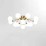 Glass Balls Cluster Ceiling Lamp