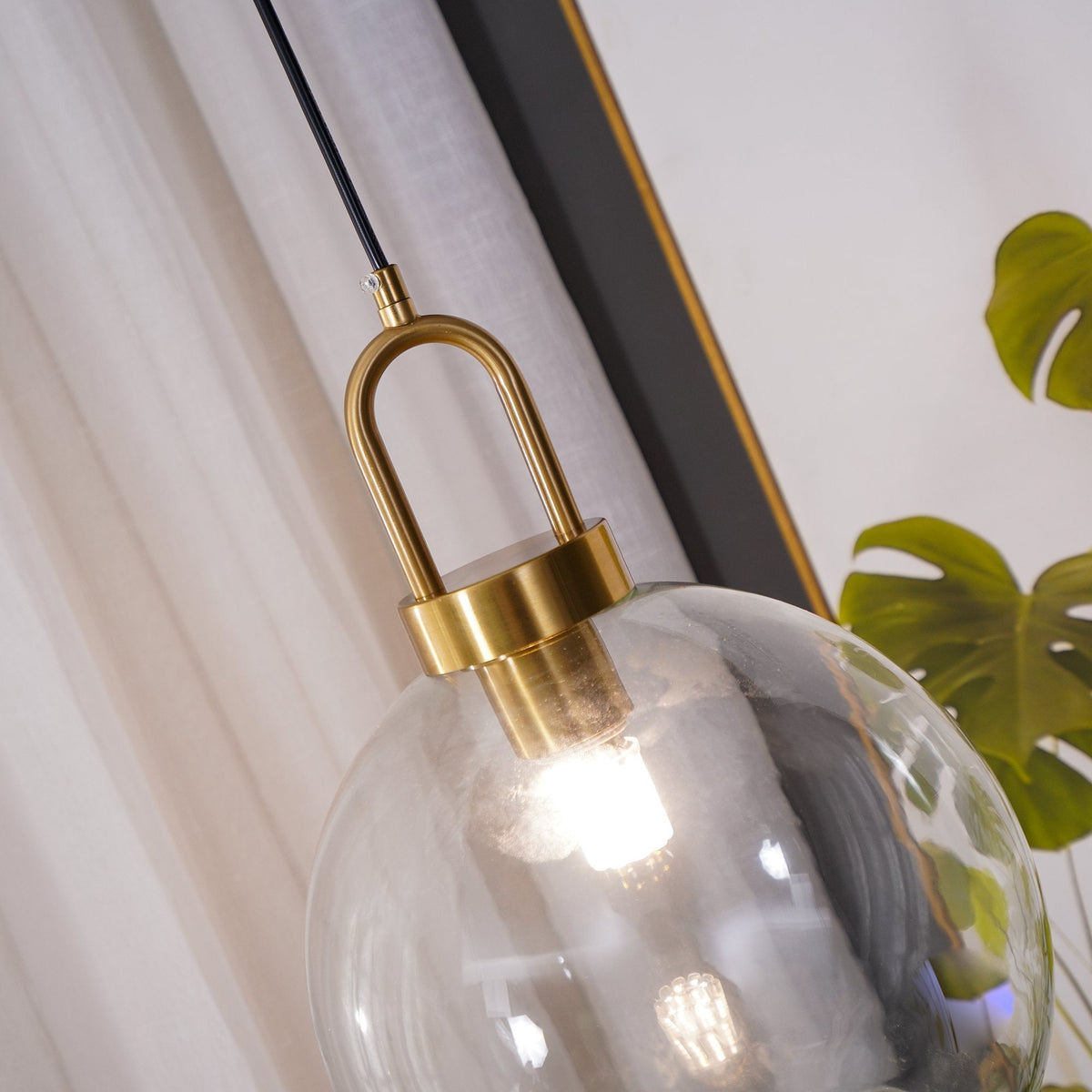 Glass Pendant Light