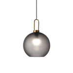 Glass Pendant Swag Light