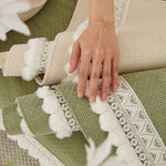 TheCarGoods Cozy Chenille Boho Sofa Cover