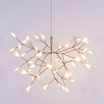 Rose Gold Firefly Led Chandelier