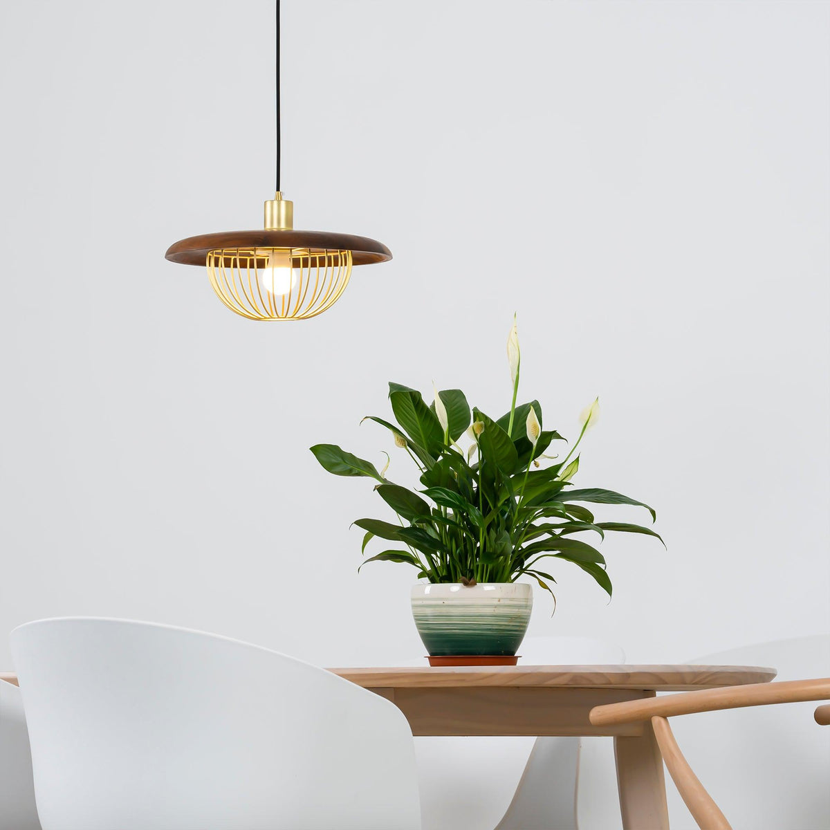 Wooden Lamp Pendant Light