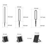 Outdoor Modern Minimalist Waterproof Oval Ring Courtyard Landscape Lighting Lamp