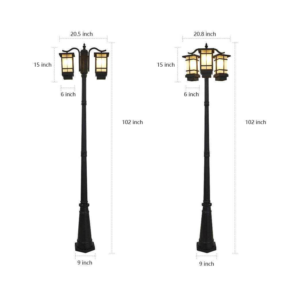 Waterproof Black Modern Outdoor Street Lights Li002022