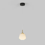 Lantern Faceted Pendant Light