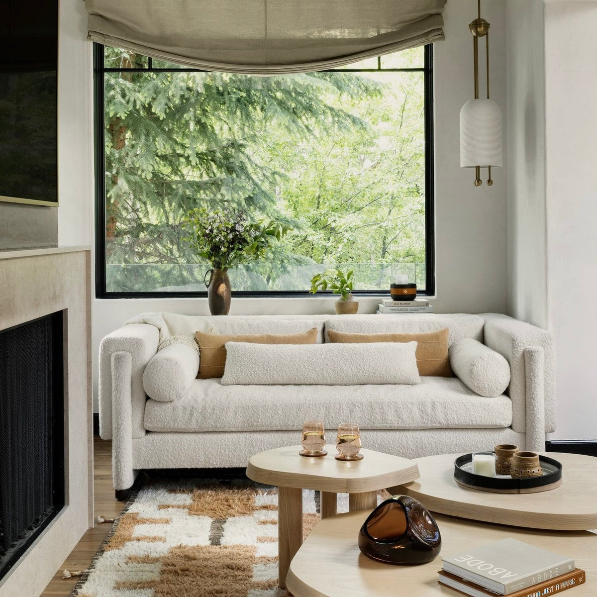 Lantern Glass Pendant Lamp New