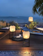 Lantern Solar Outdoor Floor Lamp