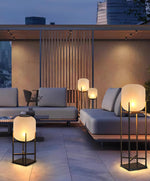 Lantern Solar Outdoor Floor Lamp
