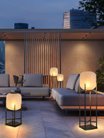 Lantern Solar Outdoor Floor Lamp