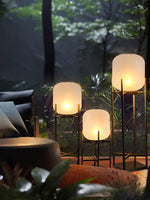 Lantern Solar Outdoor Floor Lamp