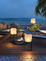 Lantern Solar Outdoor Floor Lamp