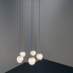 Black Glass Pendant Lamp