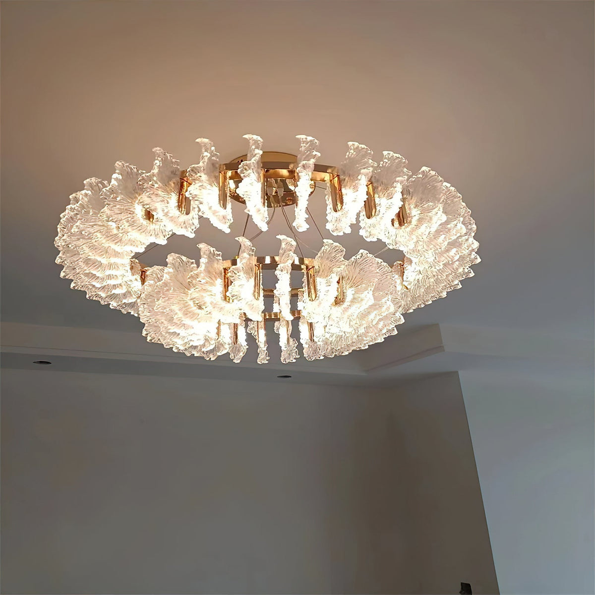 leaf-glass-chandelier