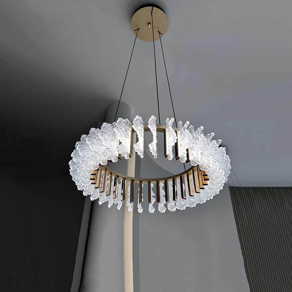 leaf-glass-chandelier