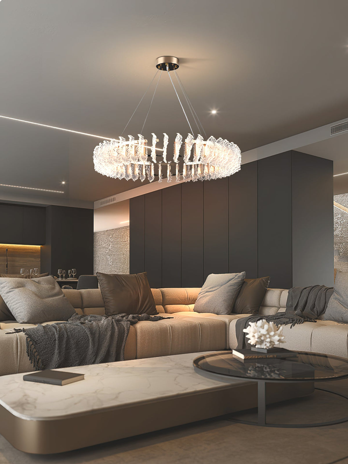 leaf-glass-chandelier