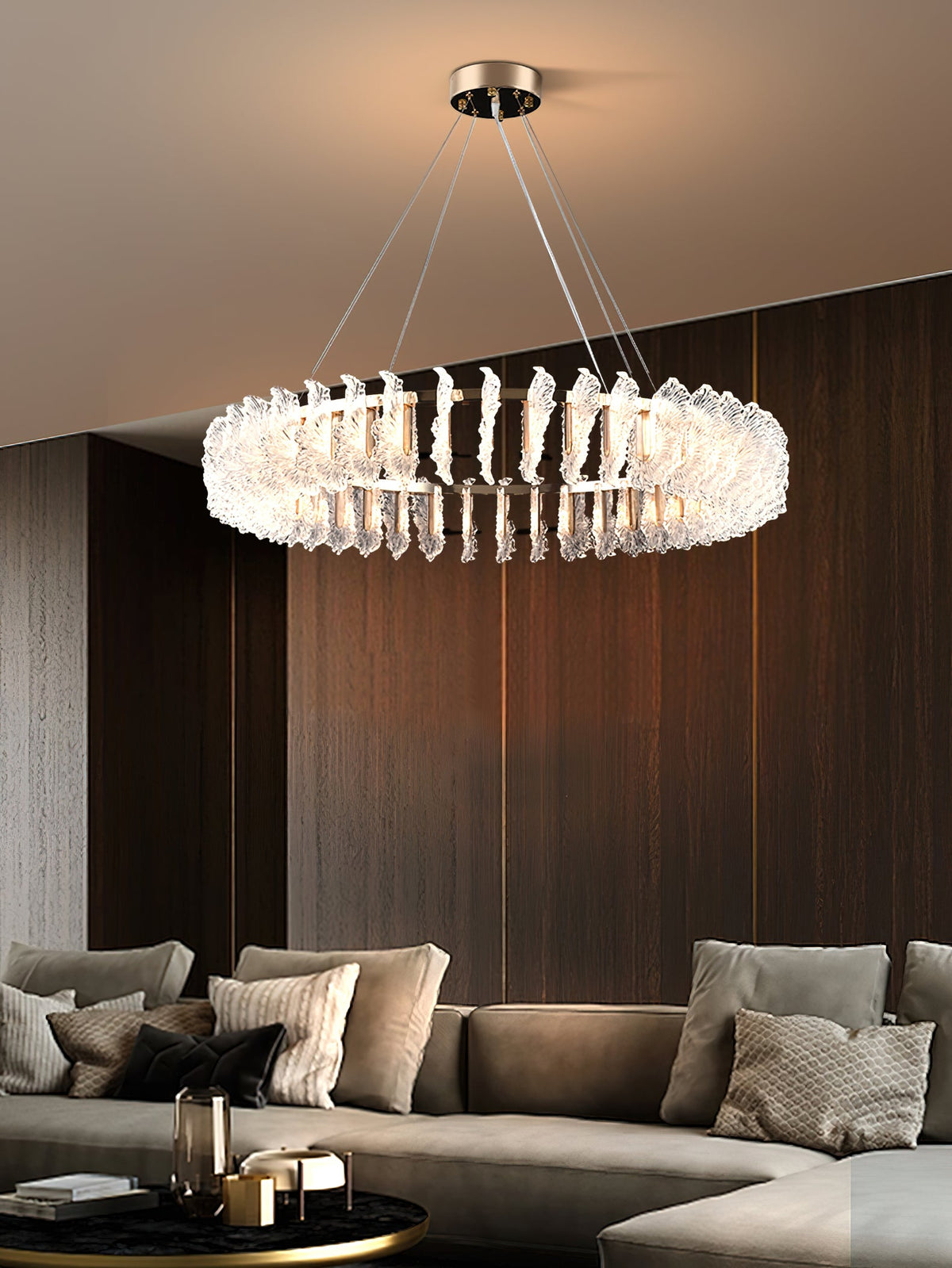 leaf-glass-chandelier