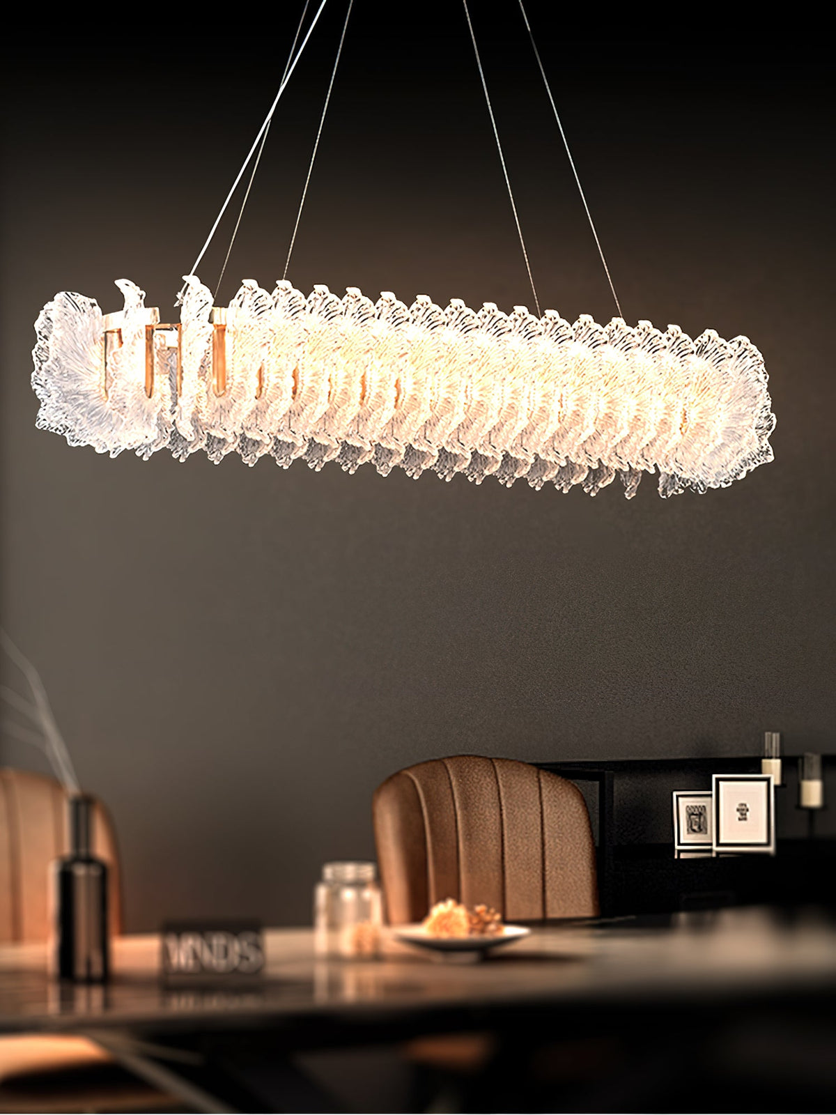 leaf-glass-chandelier