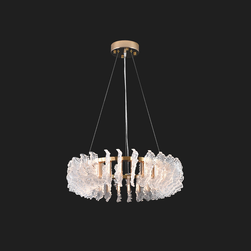 leaf-glass-chandelier