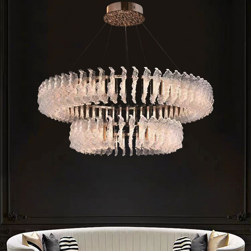 leaf-glass-chandelier