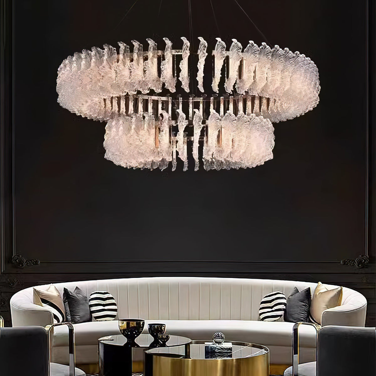 leaf-glass-chandelier