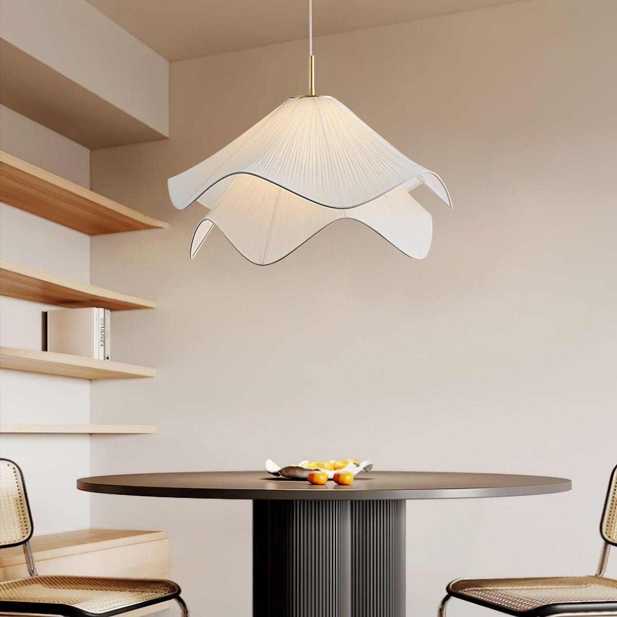 Ethereal Bloom Plug In Pendant Light