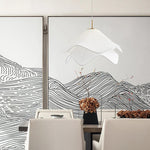 Ethereal Bloom Plug In Pendant Light