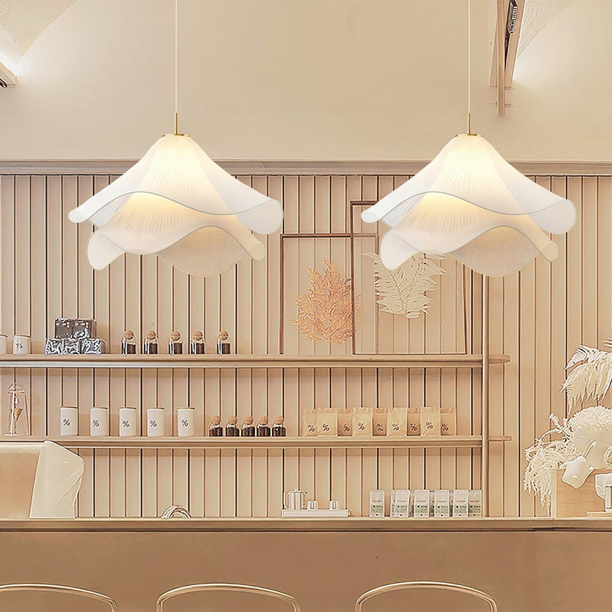 Ethereal Bloom Plug In Pendant Light