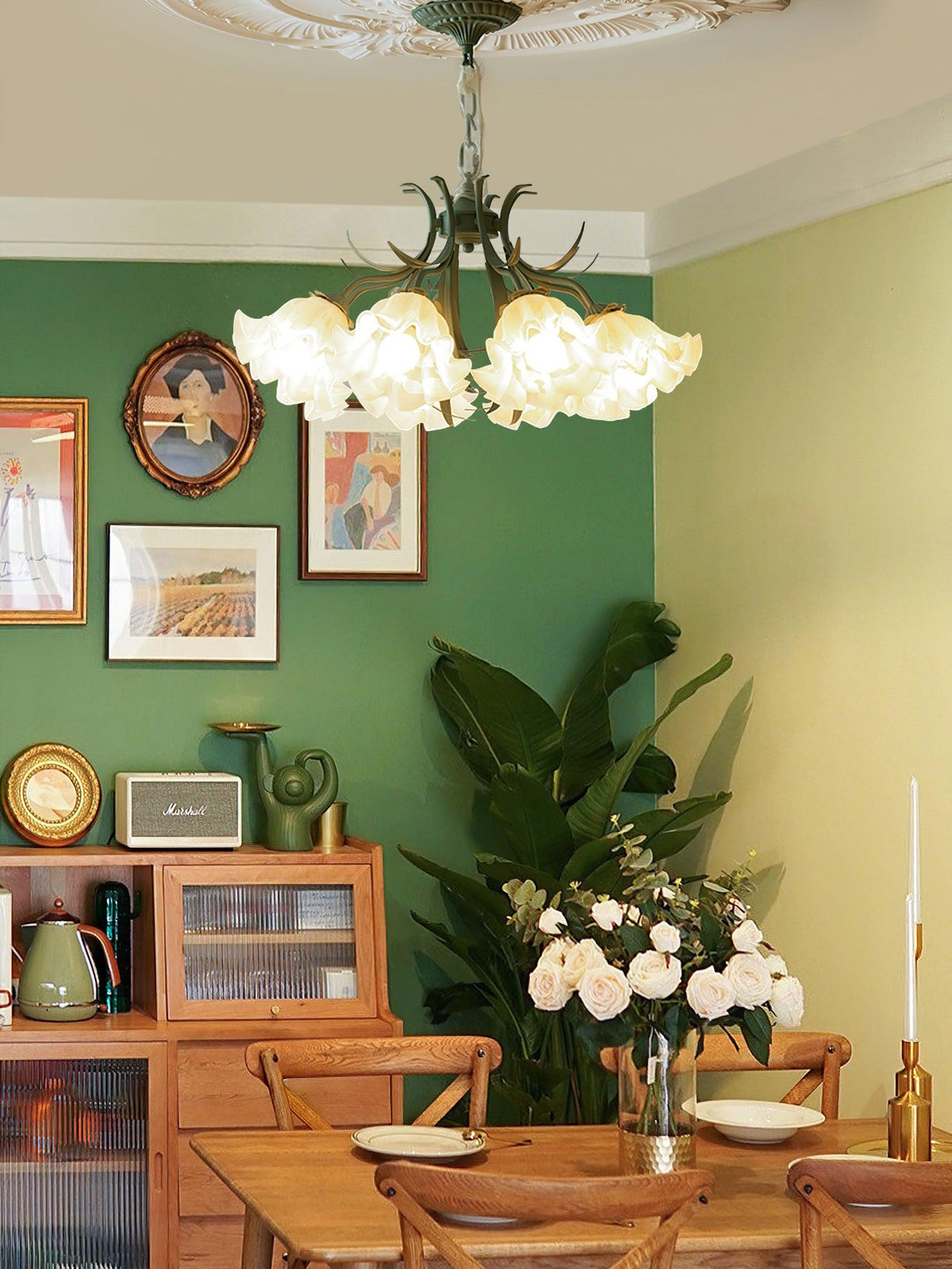 Lily Of The Valley Flower Chandelier