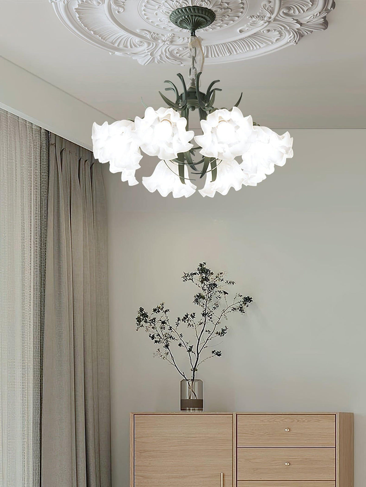 Lily Of The Valley Flower Chandelier