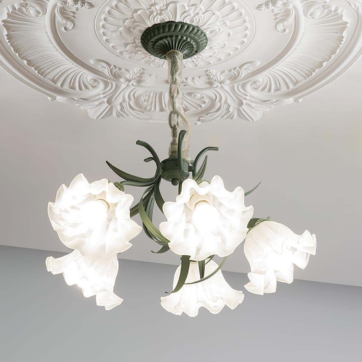 Lily Of The Valley Flower Chandelier