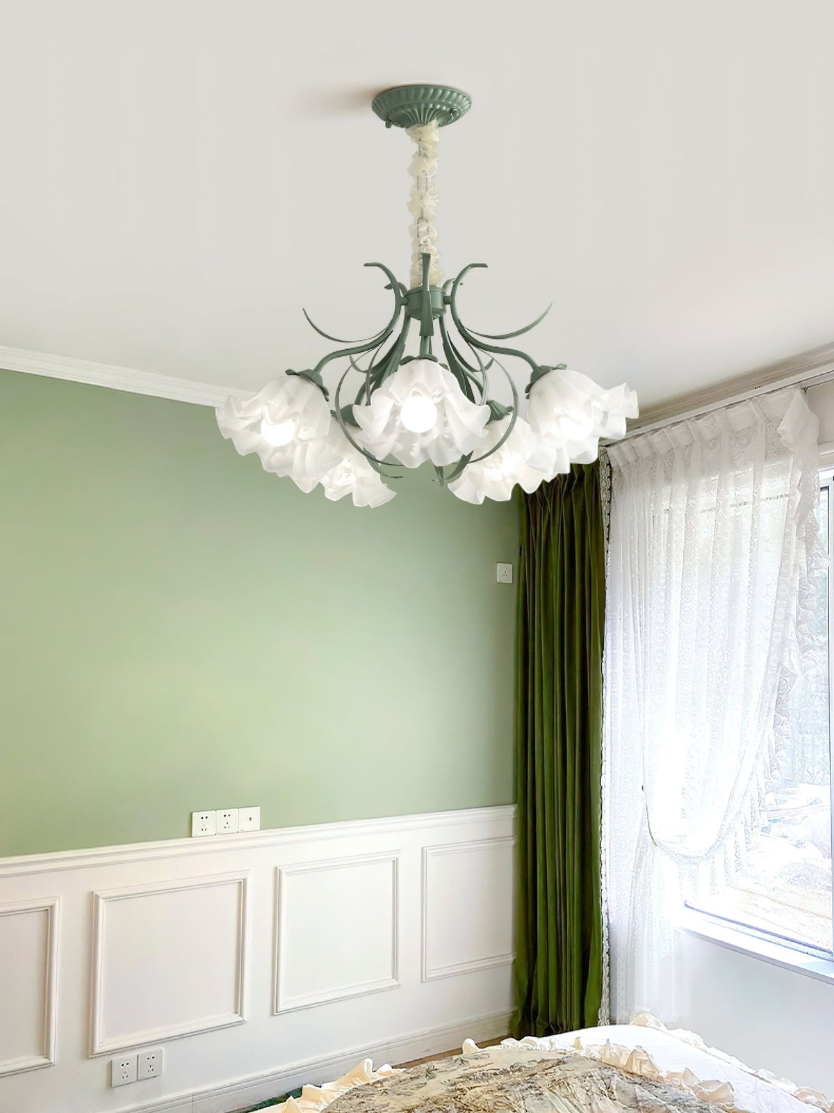 Lily Of The Valley Flower Chandelier