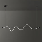 Linear Curve Island Chandelier