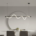 Linear Curve Island Chandelier