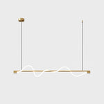 Linear Curve Island Chandelier