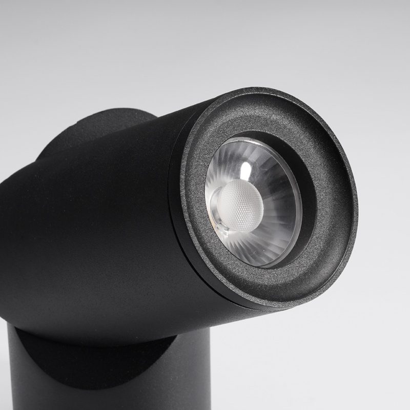 Long tube ring rotating downlight