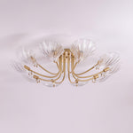 luxury-shell-brass-ceiling-lamp