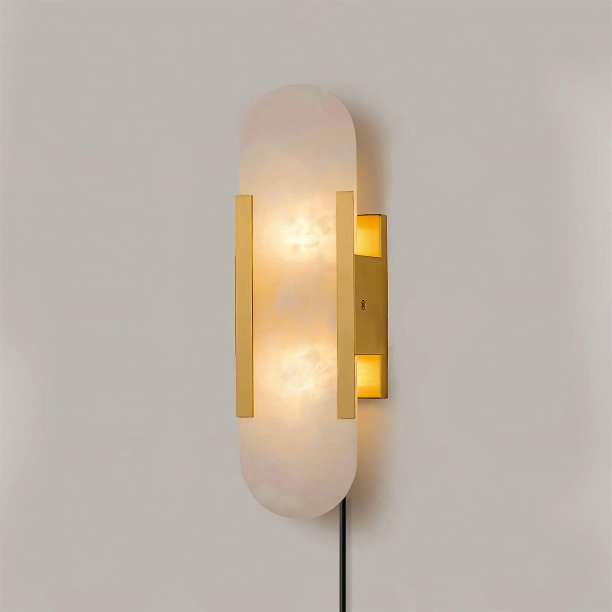Melange Elongated Plug In Sconce