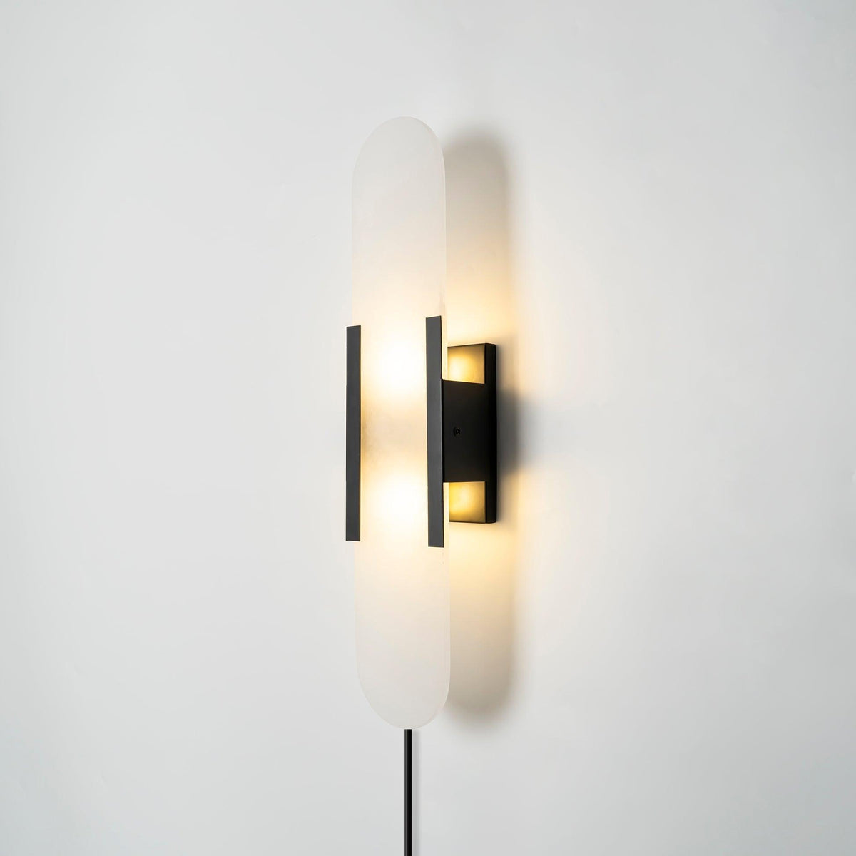 Melange Elongated Plug In Sconce