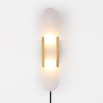 Melange Elongated Plug In Sconce