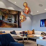 Multi Lava Round Pendant Lamp