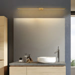Minimalist Linear Plug In Wall Lamp