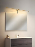Minimalist Linear Plug In Wall Lamp
