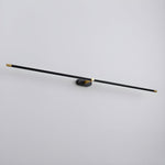 Minimalist Linear Plug In Wall Lamp