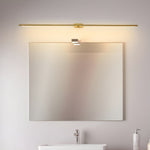 Minimalist Linear Plug In Wall Lamp